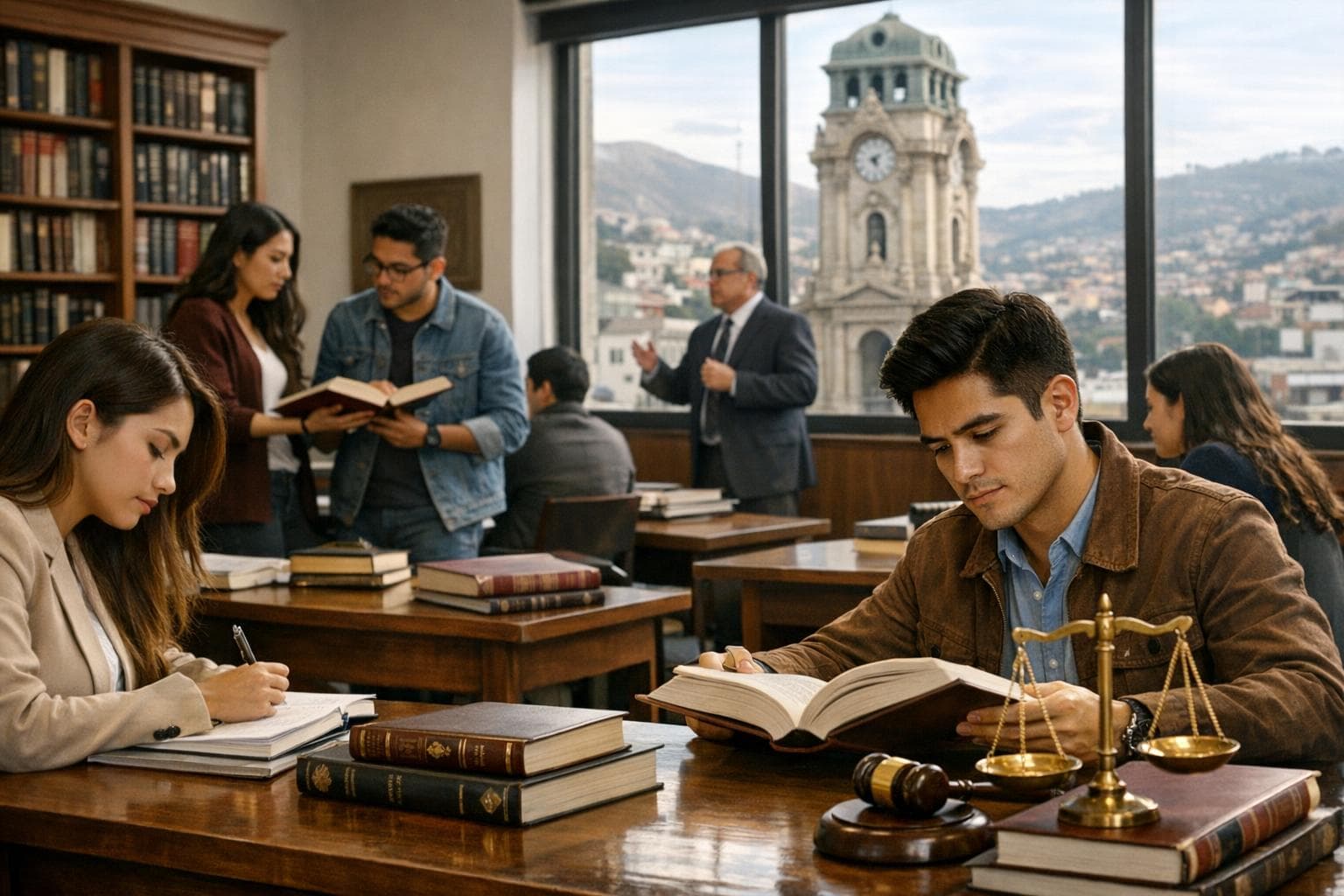Plan de estudio de derecho en Pachuca